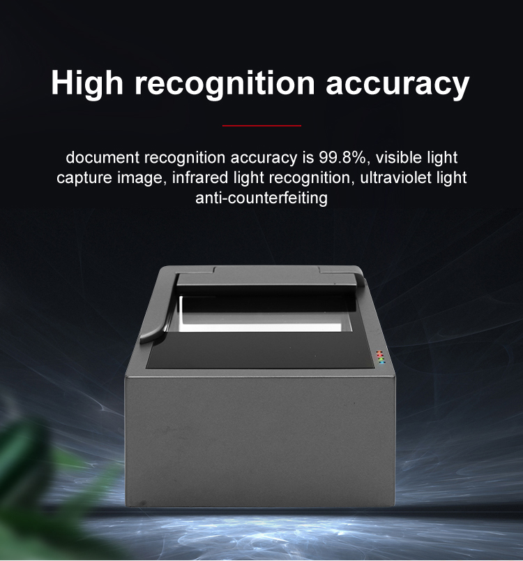 Sinosecu Kiosk Passport Reader USB Interface for Fast and Accurate Reading