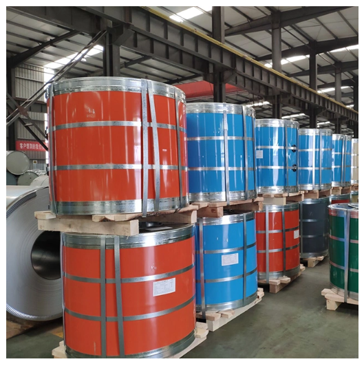 Packages seaworthy package for PPGI Steel Coil Color Coated coils Prepainted Galvanized