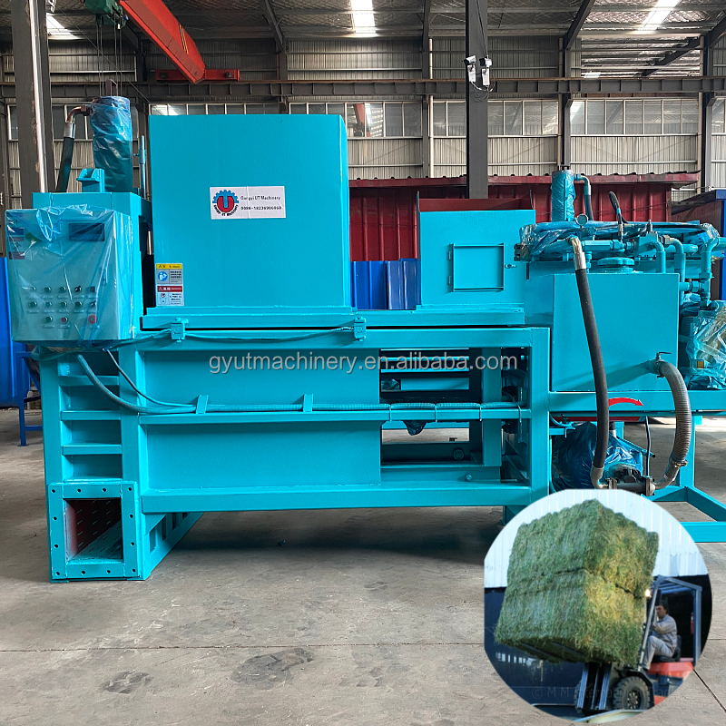 25kg Alfalfa Baler with Strap Baling System and Hydraulic Grass Hay Stalk Rice Husk Baling