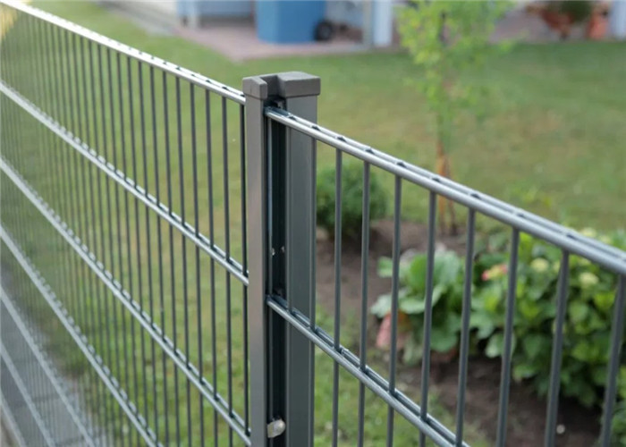 Twin Wire Welded Mesh Fence Panels - Double Wire Rigid Mesh Fences & Pvc Mesh Fencing
