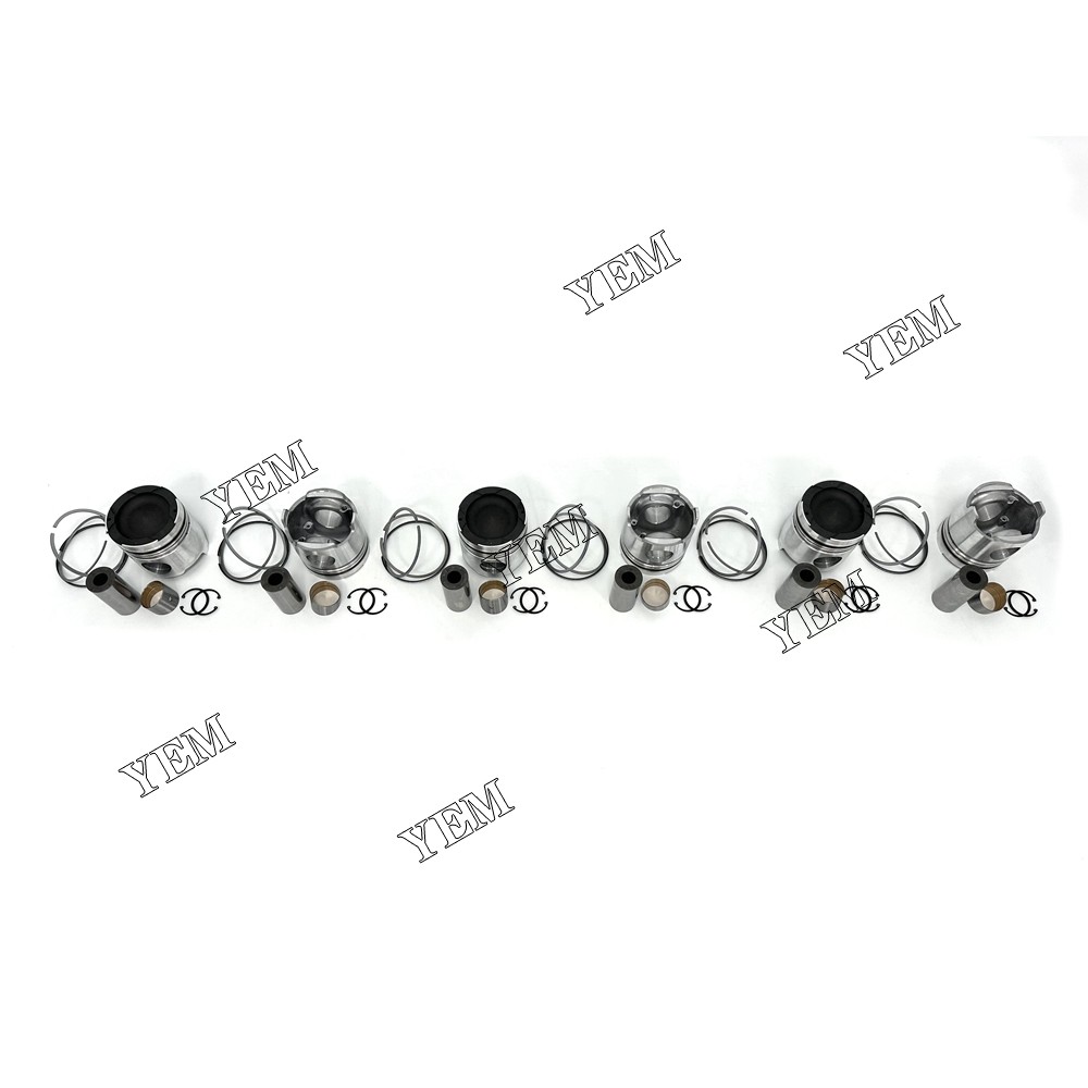 S6A2 For Mitsubishi Wholesale High Quality Engine Parts Piston With Rings