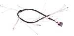 High temperature resistant insulated temperature sensor industrial wiring