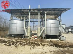 China 32CBM Animal Manure Aerobic Compost Fertilizer Fermentation Tank wholesale