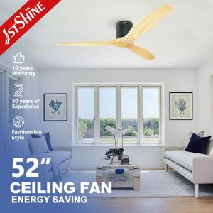 China Flush Mount Decorative Ceiling Fan With DC Motor Inverter 5 Speed wholesale