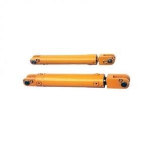 China Blue Yellow Custom Hydraulic Cylinders Small Medium Pressure Steel Material wholesale