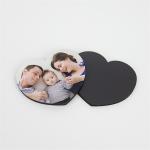 dIY Heart Shape MDF Photo Fridge Magnets
