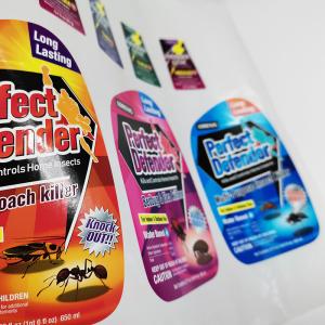 China PVC Films Chemical Products Labels Glossy Lamination Pet Bottle Labels wholesale