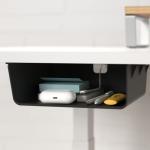 Hidden Under Desk Drawer for Reduced Clutter Storage