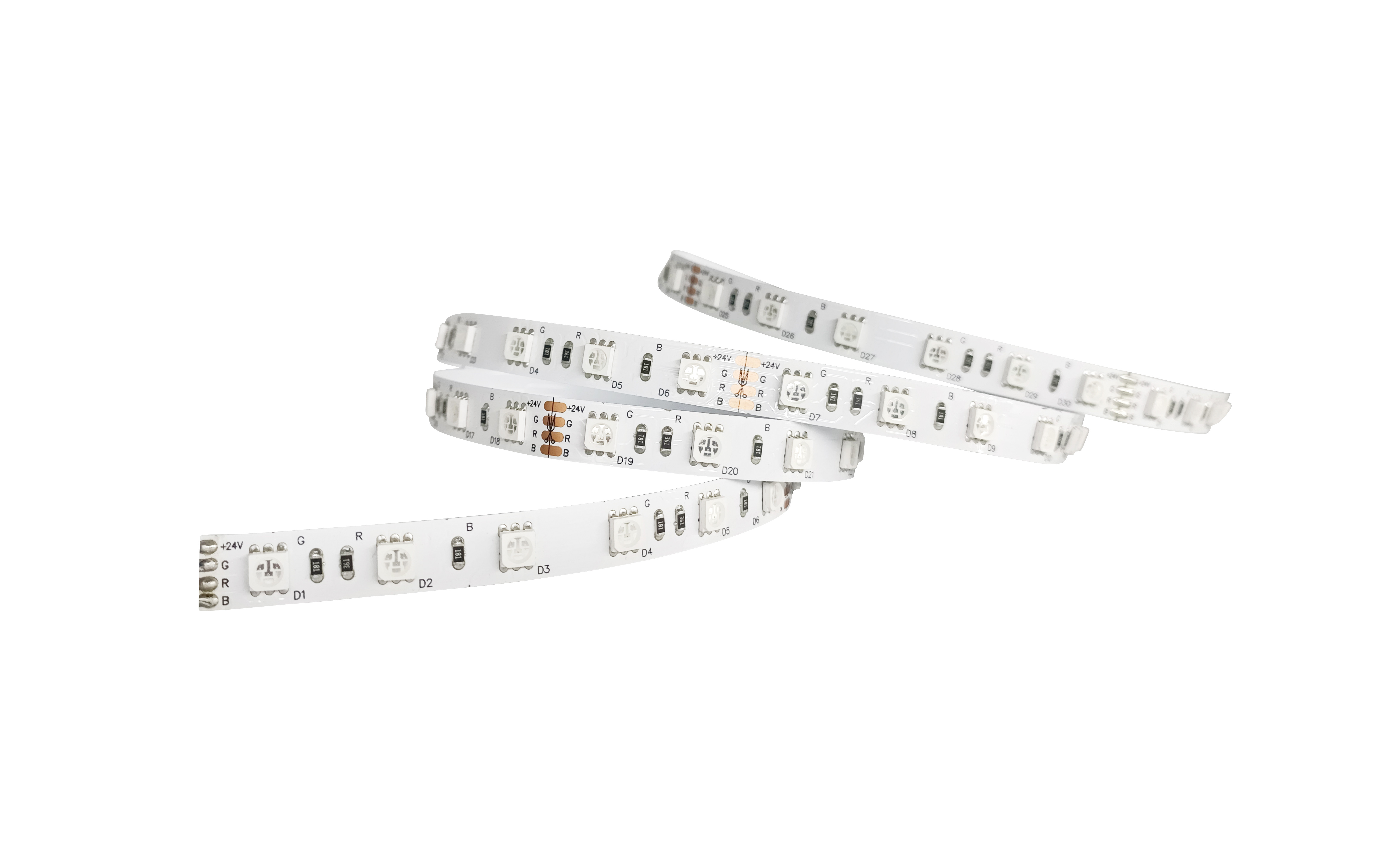Neon Intelligent SMD 5050 LED Strip Light 5050 RGB Flexible LED Strip