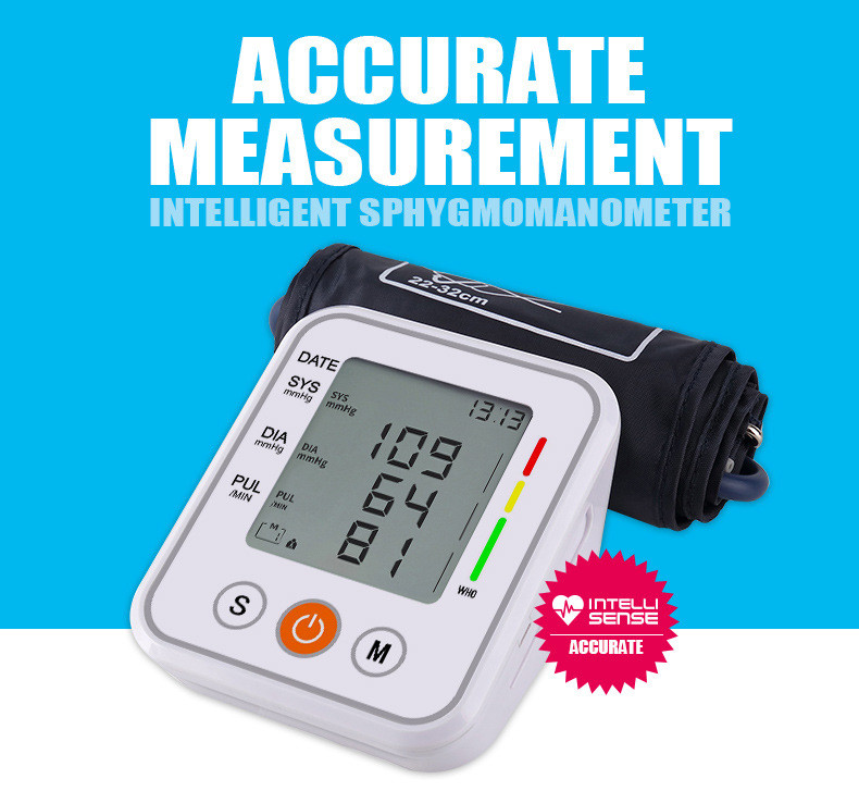 Arm Type OEM Electronic Home Blood Pressure Device Intelligent