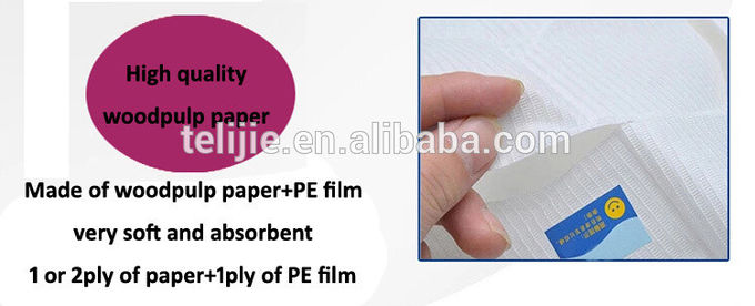 PE Film Disposable Toilet Seat Protectors Antibacterial