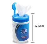 Bucket Type Sterilized Wet Wipes 75 Alcohol Disinfected Wipes 60 Pcs/Bucket