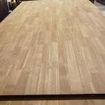 Eco Friendly Glue Used Grade Carbonized Yellow Rubber Finger Joint Hardwood