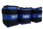 1kg 2kg 3kg 4kg 5kg 6kg blue red yellow Weighted Ankle and Wrist sandbag