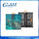 High Brightness P3.91 500*500mm Waterproof Outdoor Transparent Led Display