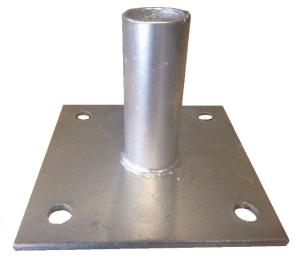 China e Base Plate 150x150mm Size Galvanized / Painted wholesale