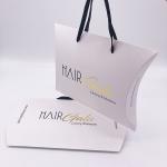 Custom Virgin Hair Packaging Pillow Box Packaging For Hair/fashion Cardboard Wig