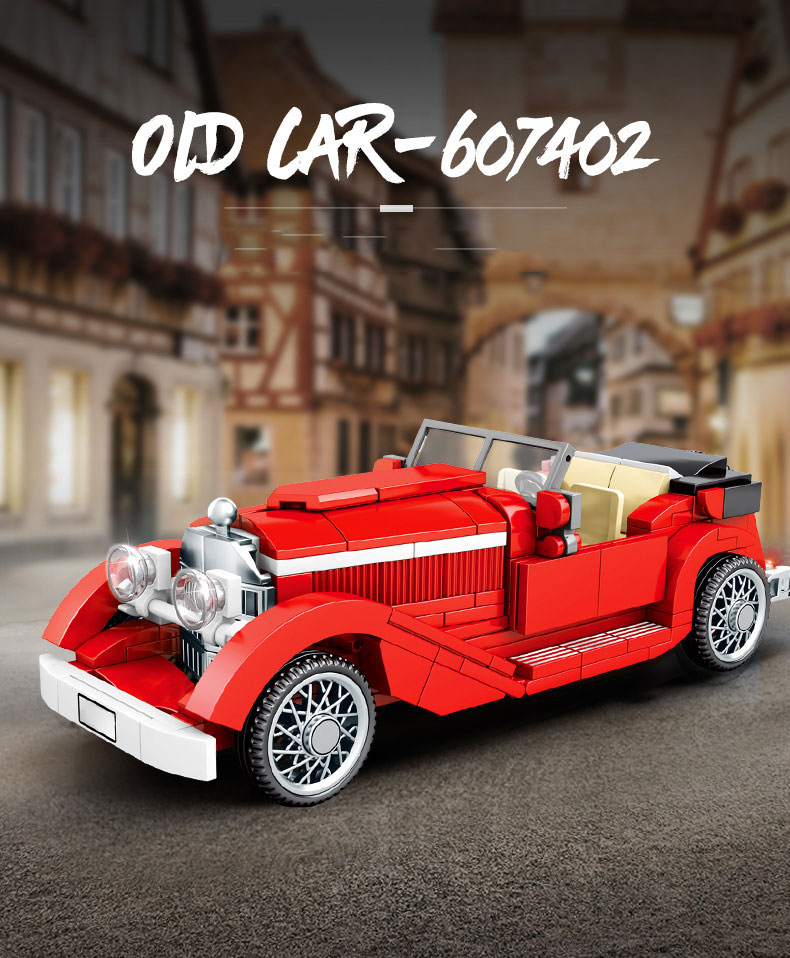 Vintage Car Simulation Model Building Kit for Kids and Girls Other Educational Toys