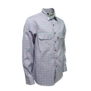 China HRC2 Plaid Fire Retardant Work Shirt FR Apparel For Anti Flame Welding wholesale