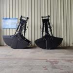 Customized Mechanical Clamshell Bucket For Excavator Spare Parts