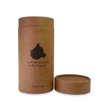 Recycled Kraft Paper Food Tube Packaging Box With Lid