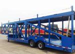 High quality 2 axle car transport semi trailer 8/10 car carrier trailer