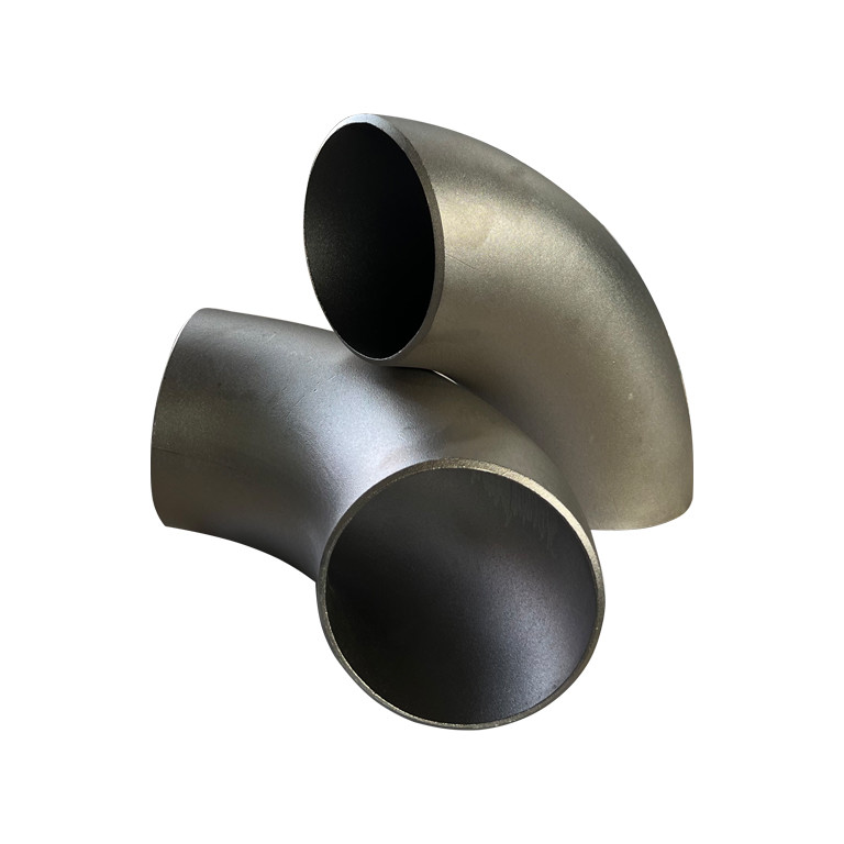 6 Inch Sch 40 Steel Pipe Elbow 90 Degree API 5L LR Carbon Shot Blasted