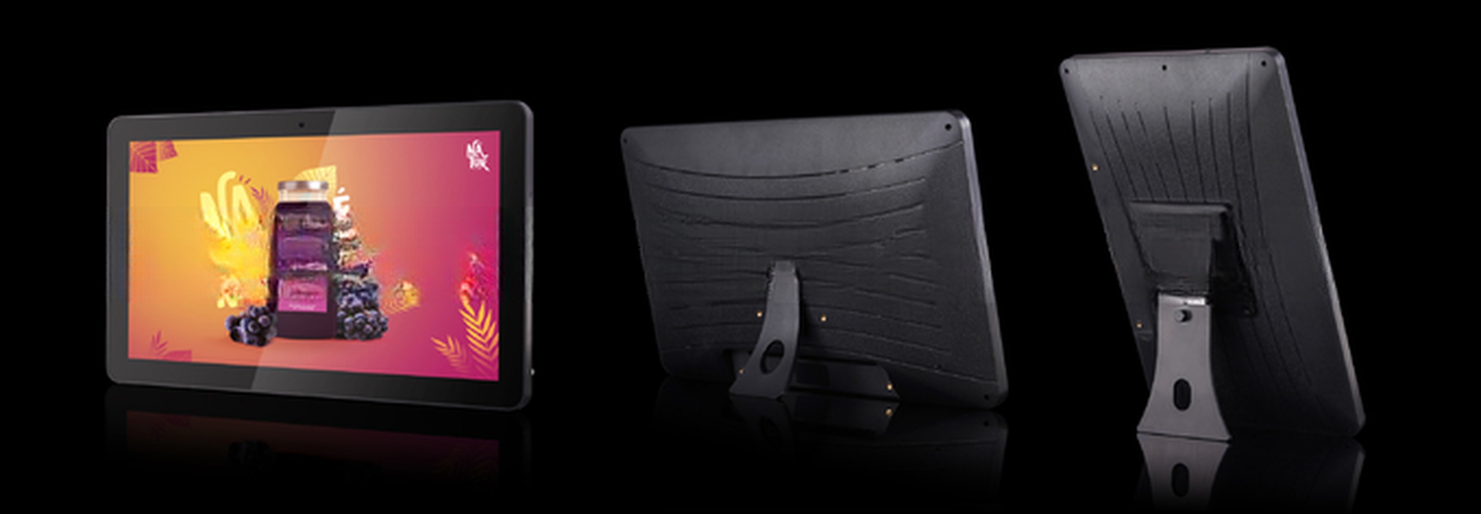 advertising player HD 22" 21.5" inch touch screen LCD monitor TFT with Android Linux Ubuntu Debian OS