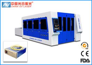 China Fiber 7mm Sheet Metal Cutting Machine with 2000 x 4000 mm Working Table wholesale
