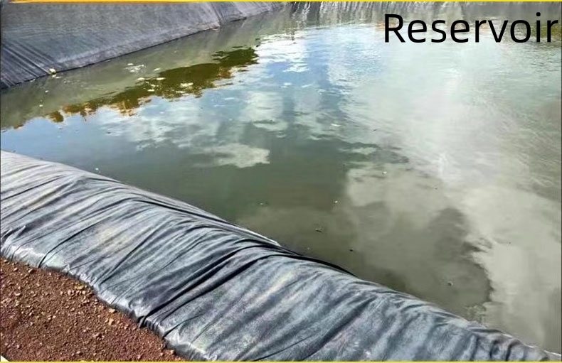 Black Geomembrane Thickness over 2mm Resistant to Acid and Alkali for Landfill Sites