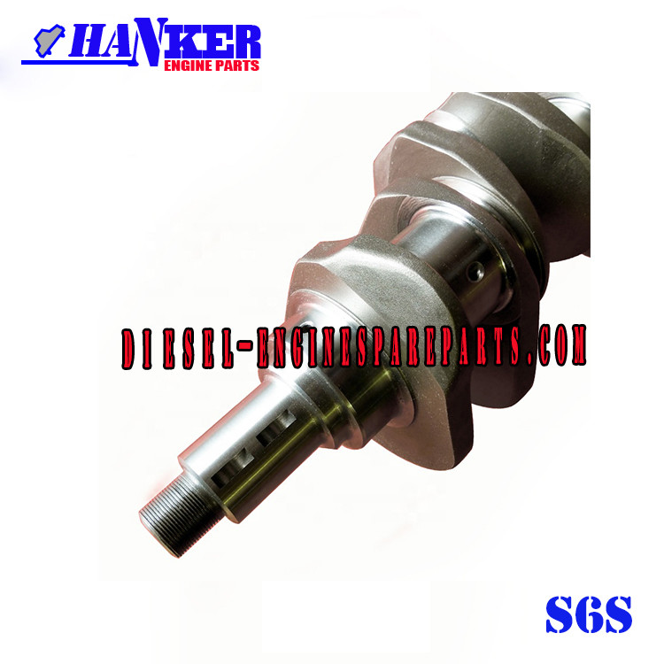 32B20-10031 Mitsubishi S6S Engine Crankshaft 48kgs HRC 45