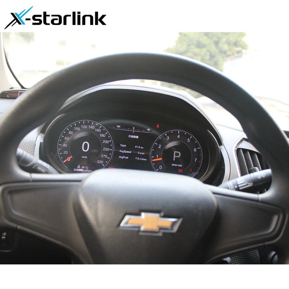 Chevrolet Cruze Car Speedometer 2015-2018 Digital Instrument AI LCD Digital Car Gauges