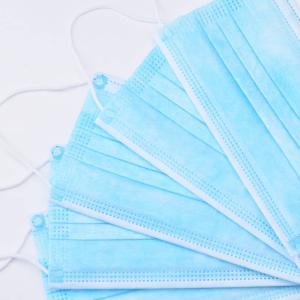 China Blue Dust Earloop 3 Ply 95% Non Woven Disposable Mask wholesale
