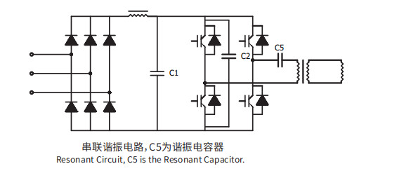 3.3uf 400VDC DC Link Film Capacitor Filter Applications Wind Power , Solar Inverter