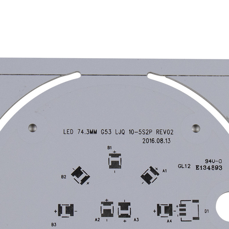 Aluminum Lightweight 165V 265V LED Printed Circuit Board CE ROHS UL