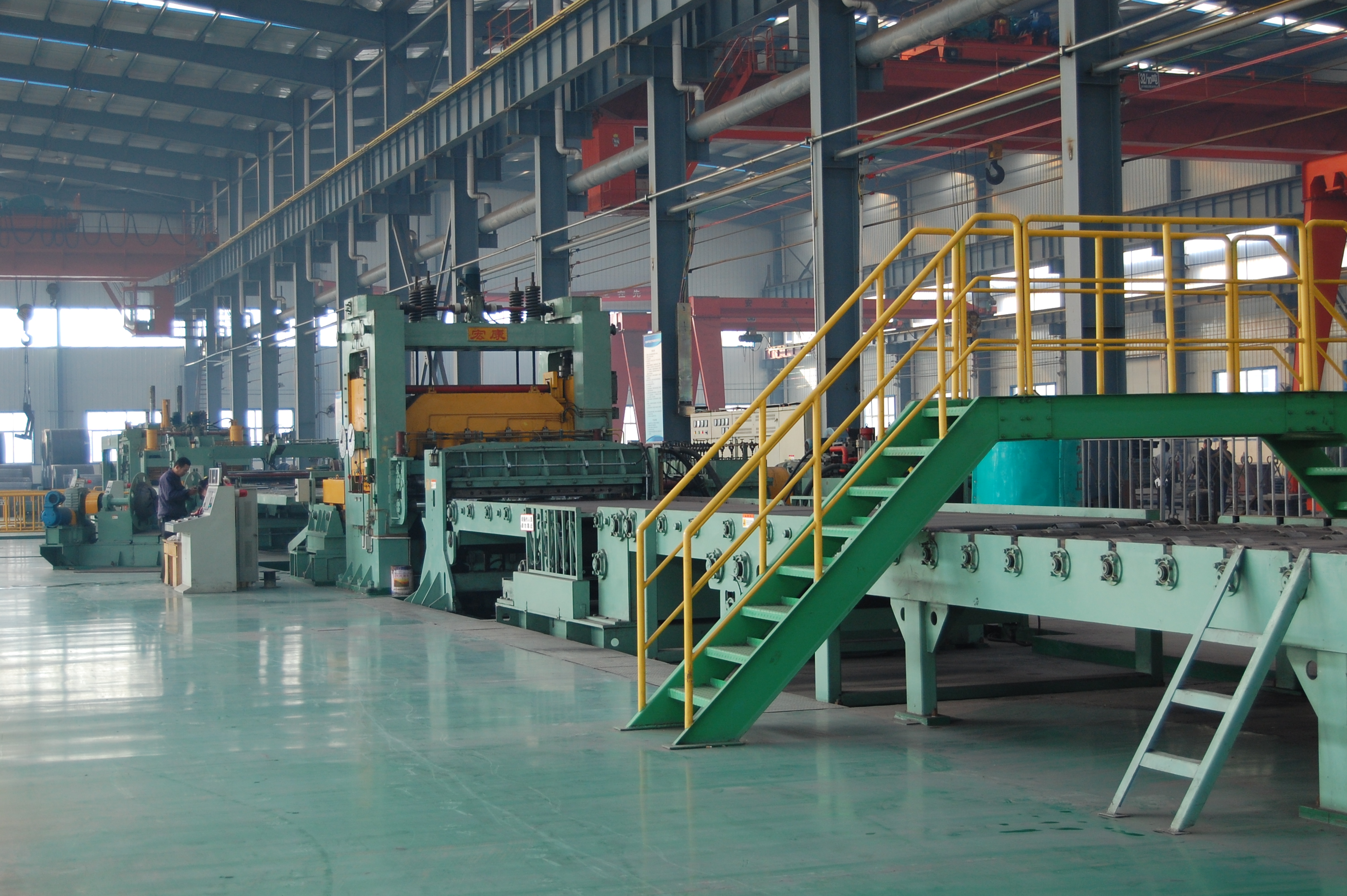 3-12mmx2000mmx35tonx40/20m/min Steel Coil Shearing Machine for Cross Cutting Line