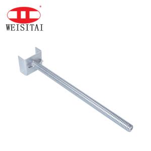 China Q235 Adjustable Screw U Head Scaffolding Jack Base wholesale