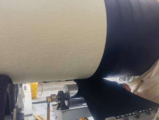 Continuous Line PU Sprayed Foam HDPE Winding Preinsulation Pipe Continuous Production Line