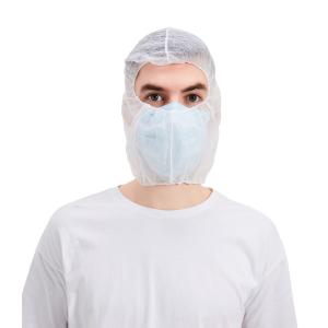 China 20gsm-40gsm Disposable Non Woven Cap Surgical Balaclava Hood wholesale