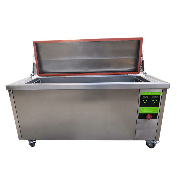 Auto Parts Industrial Ultrasonic Cleaner 28khz Customized Power 3600W