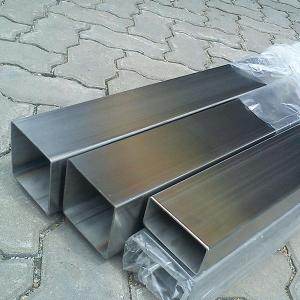 China ASTM BA Stainless Steel Pipe Square Welded Tube 6MM Wall wholesale