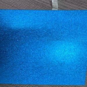 China GL Blue Prepainted Galvanized Steel Sheet Anti Finger Print wholesale