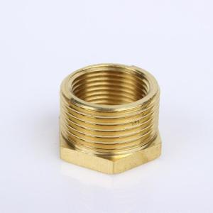 China Brass Fittings Bushing Welded UNS70600 NPT Thread Copper Pipe Fittings Bushing Forged Fittings wholesale