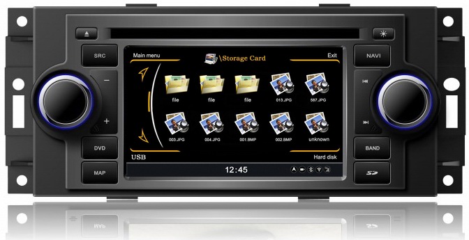 Ouchuangbo Car GPS DVD for Chrysler 300C /PT Cruiser Auto Radio 3G Wifi S100 Platform OCB-206