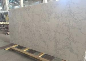 China Kitchen / Bathroom Quartz Stone Slab 200 - 240MPa Compress Strength wholesale