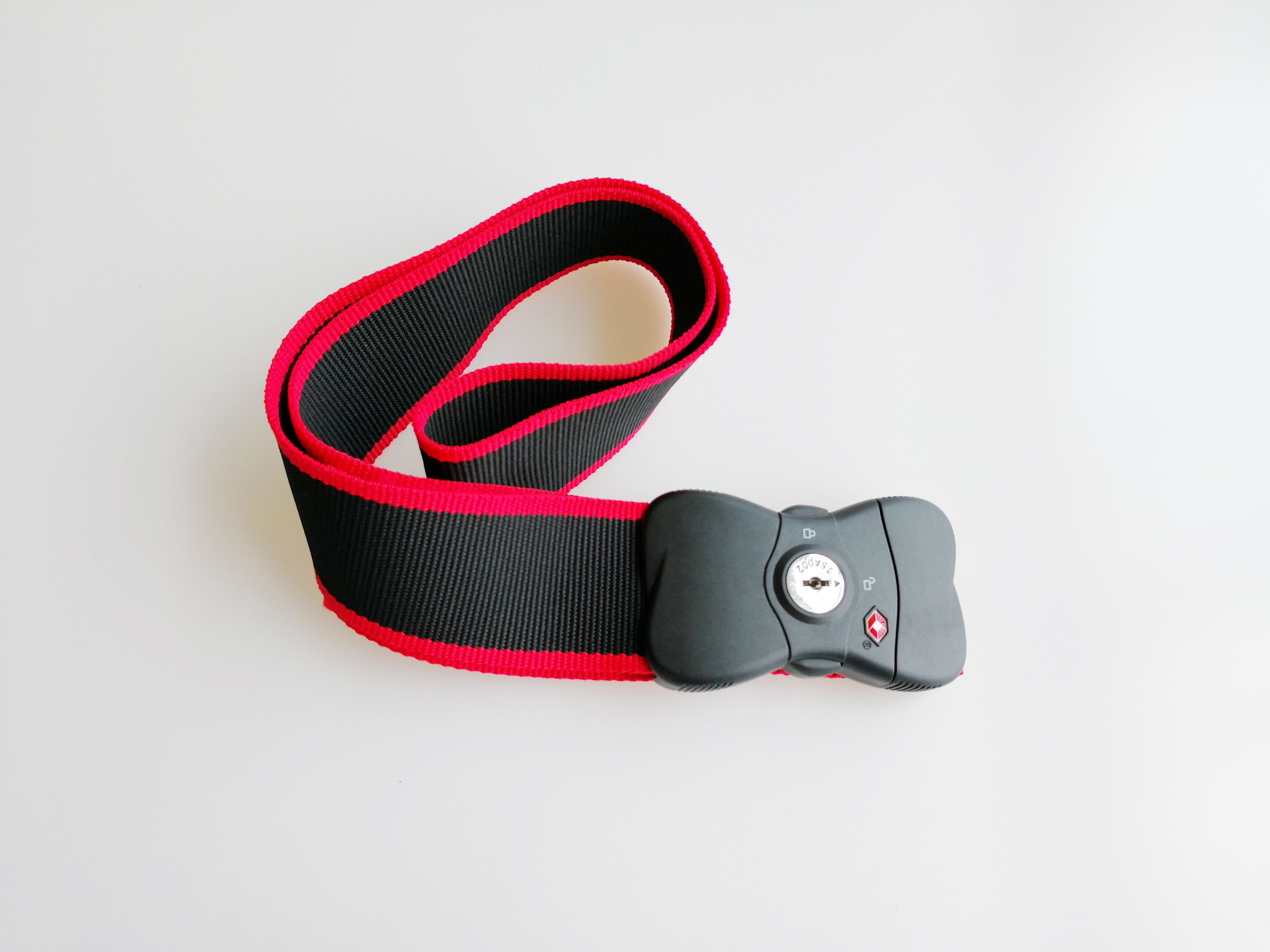 TSA 12016 Luggage Belt Strap 3 Dials 164.1g PC Material For Security