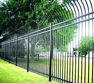 China Aluminum Galvanized Metal Palisade Fencing 1800mm 2000mm ODM wholesale