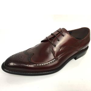 China Men's New Style Brown High Class Mens Leather Dress Shoes Pigkin Rubber wholesale