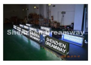 China PH5 Outdoor taxi top advertising more than 6000 CD / m2 , Aluminum Cabinet wholesale