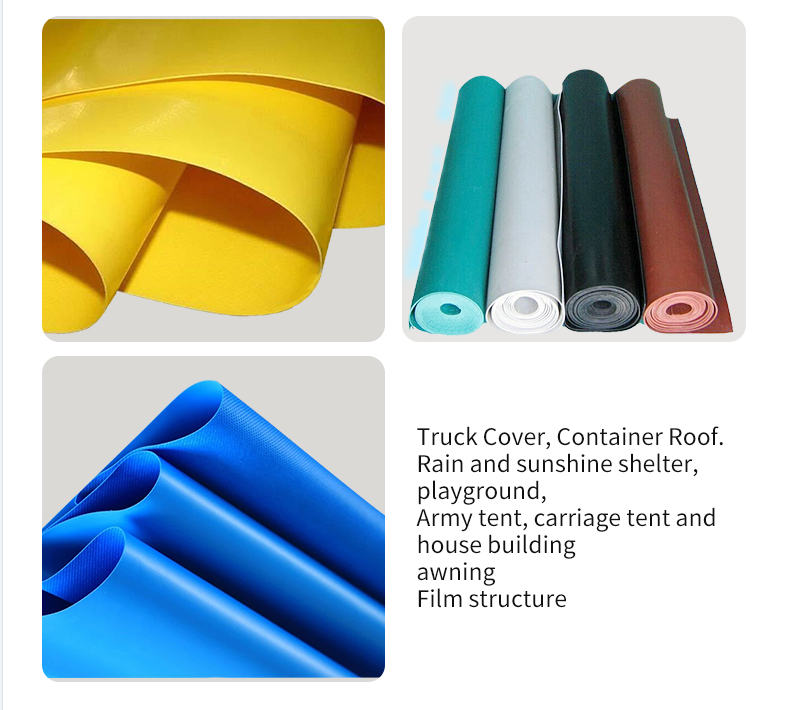650Gsm PVC Inflatable Boat Fabric Waterproof 18oz PVC Coated Canvas Tarpaulin
